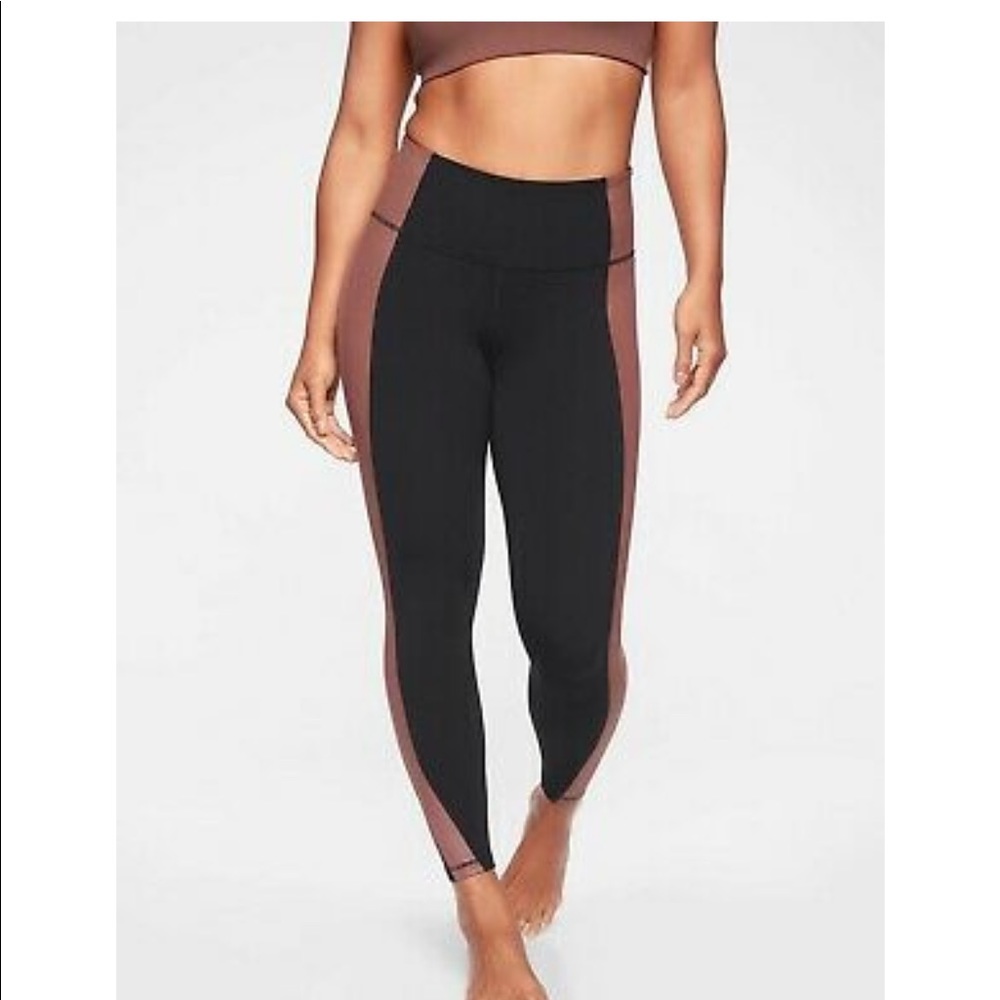 Athleta Salutation Colorblock 7/8 Leggings